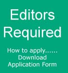 Editors Required